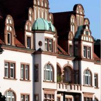 Frontansicht Bergmanns Hof Waldheim